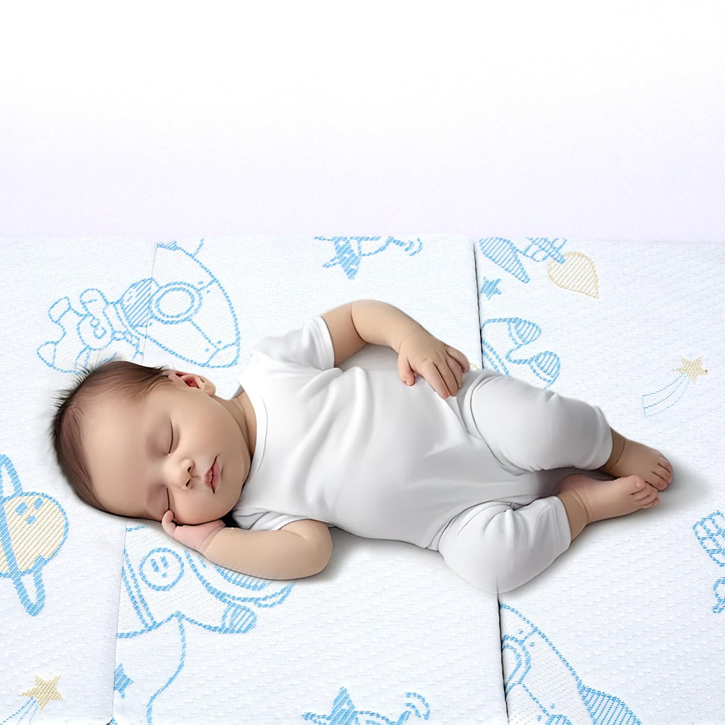 Trifold Portable Pack and Play Mattress Pad with Washable Cover X20831