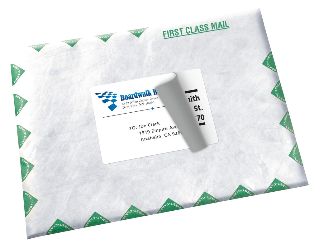 Printable Shipping Labels, 4" x 6", White, 20 Blank Address Labels Y246874