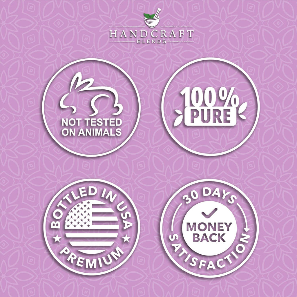 Peppermint Tea Tree Lavender Essential Oil Set 4 Fl. Oz I318