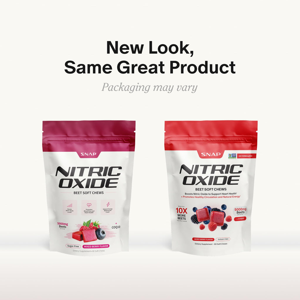 Nitric Oxide Beet Root Chews + Testo Booster Bundle M8983