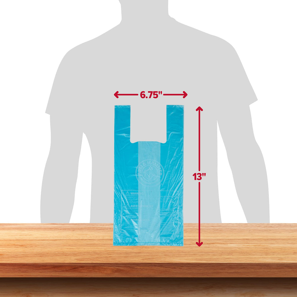 Easy-Tie Waste Bags Blue 75 Count R9063