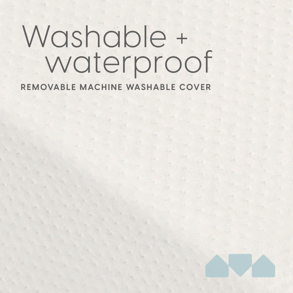 Infant Crib and Toddler Mattress, Machine Washable Waterproof Cover A4494