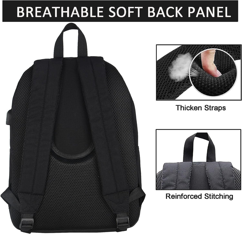 Black Laptop Backpack S339132