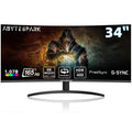 34 Inch Curved Ultra Wide WQHD Gaming Monitor 165Hz 1ms HDR400 V123130
