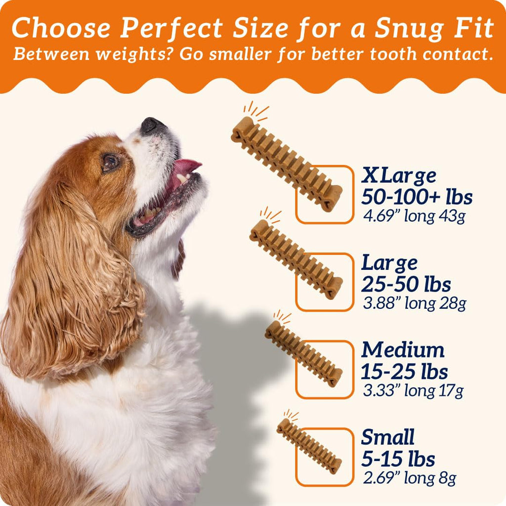 Small Flexible Dog Dental Chews 22Ct S409788