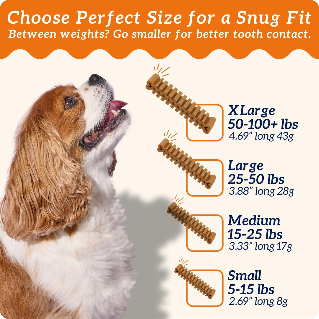 Small Flexible Dog Dental Chews 22Ct S409788