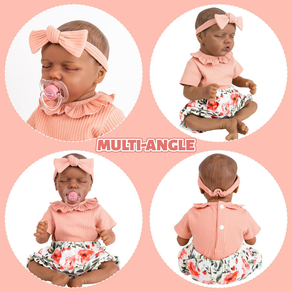 20 inch Doll Clothes Shirt and Floral Pants Set E336575