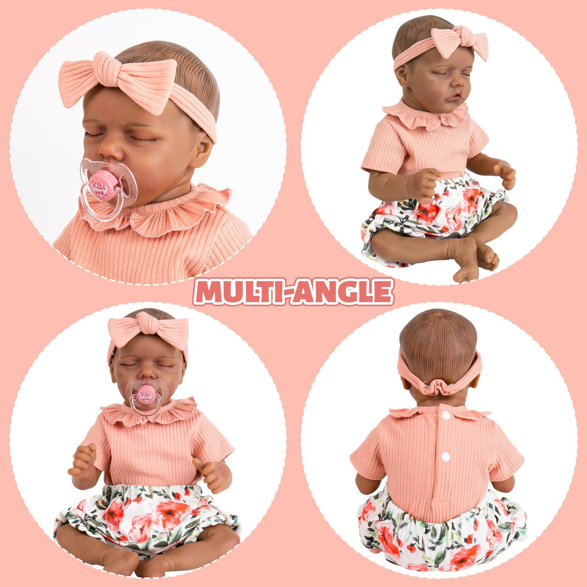 20 inch Doll Clothes Shirt and Floral Pants Set E336575