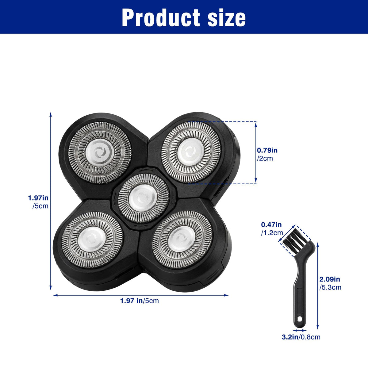 5 Pack Replacement Blades D954