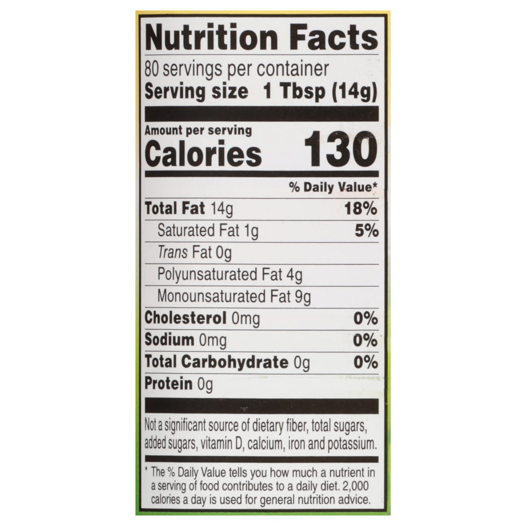 Canola Oil 40 Fluid Ounce Pack of 2 F50240