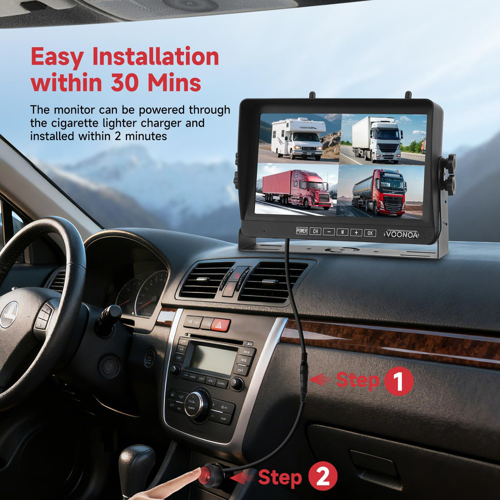 Wireless RV Backup Camera System V527