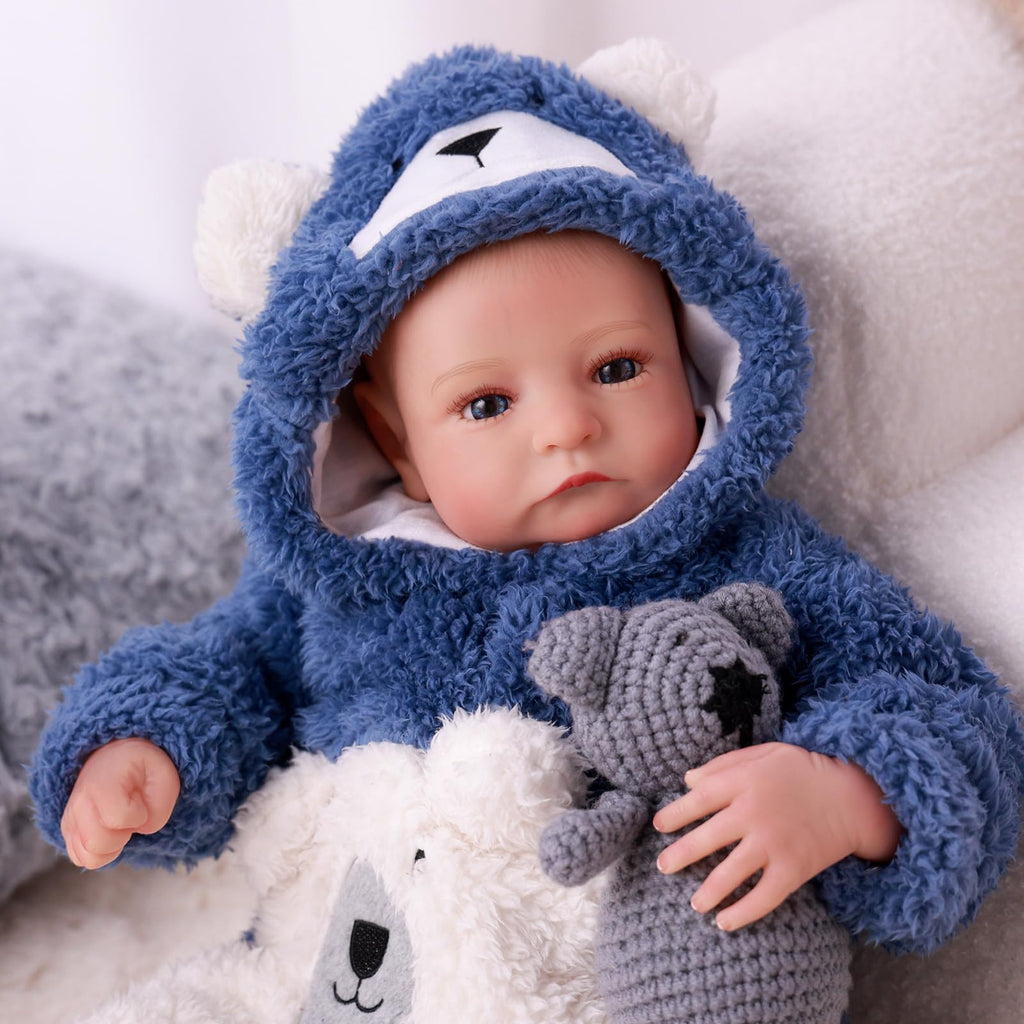 17 Inch Lifelike Reborn Baby Dolls Boy with Play Accessories Z442376
