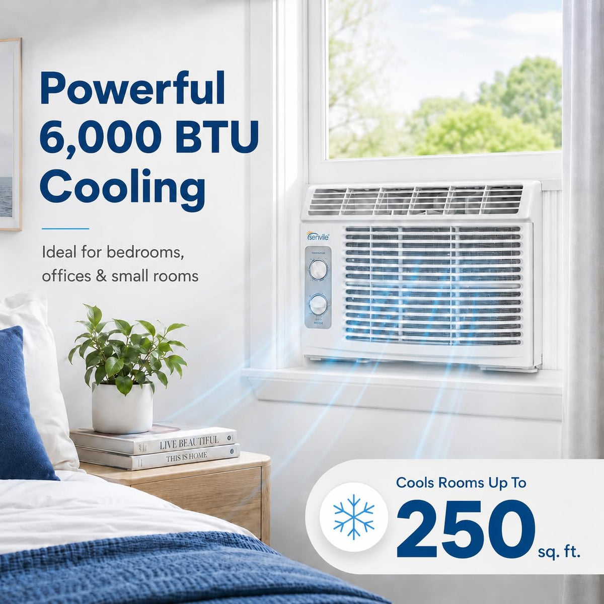 Window Air Conditioner 6000 BTU L280239