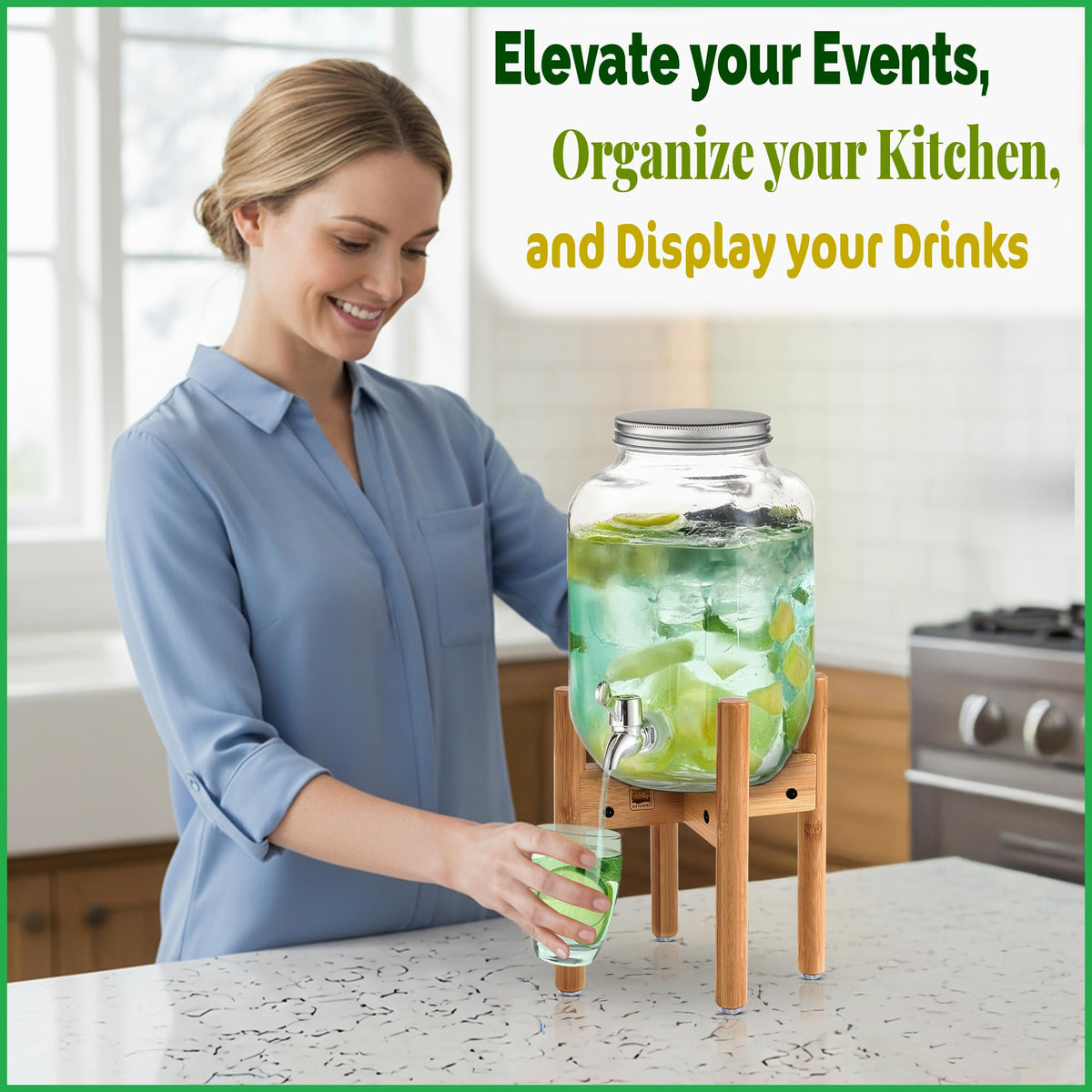 Drink Dispenser Stand F75586