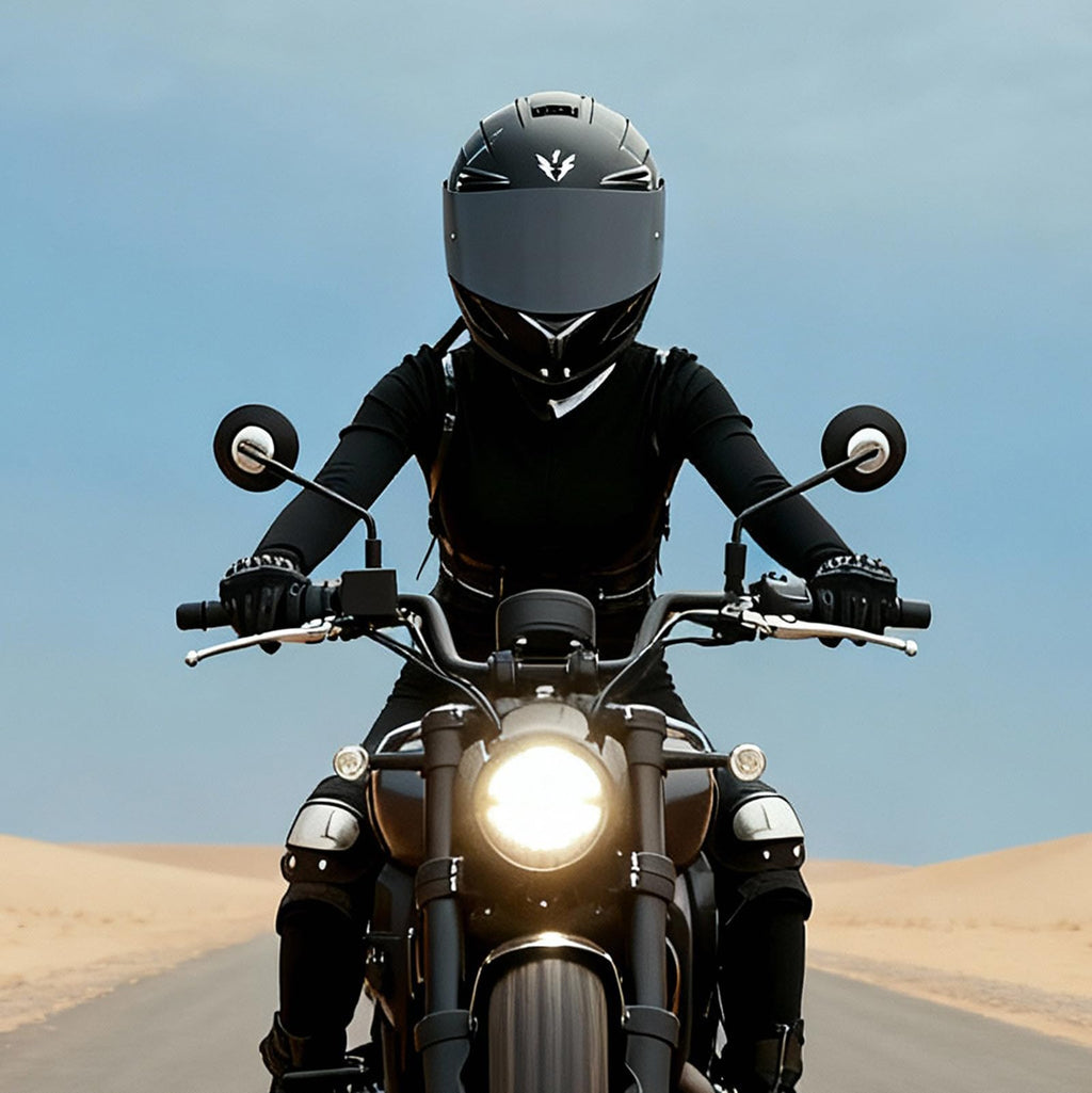 Motorcycle Full Face Helmet with Dual Visor R214120