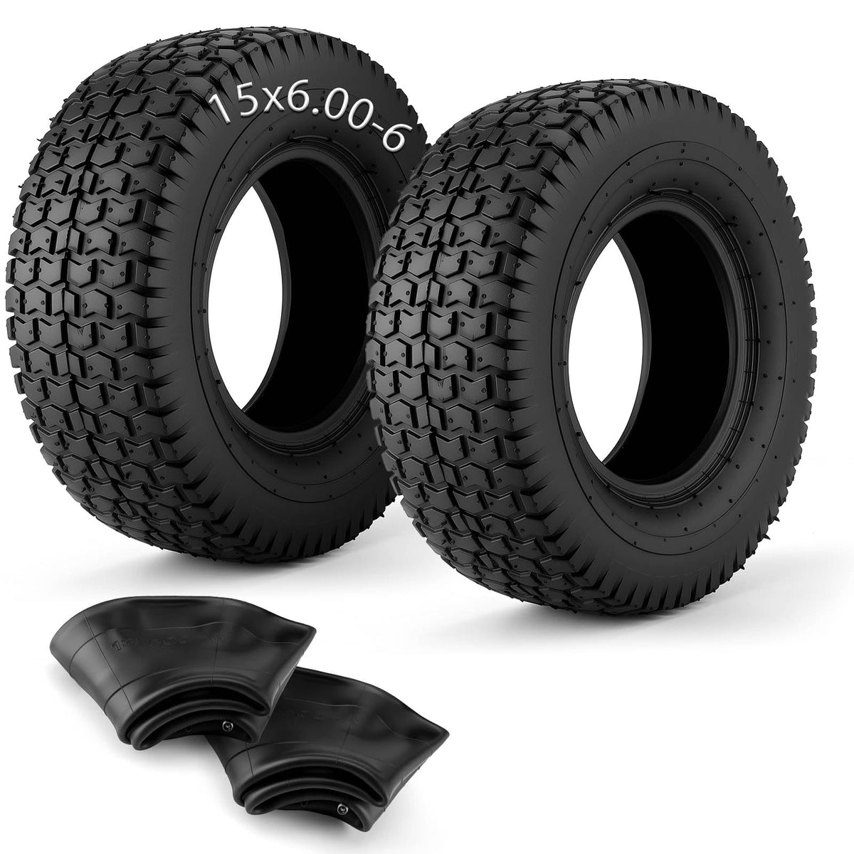 15x6.00-6 Tire and Inner Tube Set 2 Pack X7788