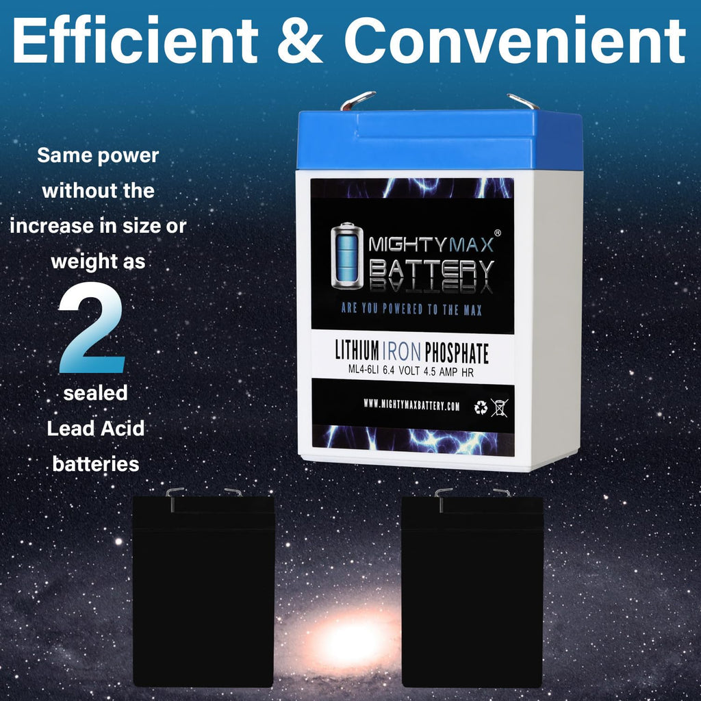 6V 4.5AH Lithium Replacement Battery R70917
