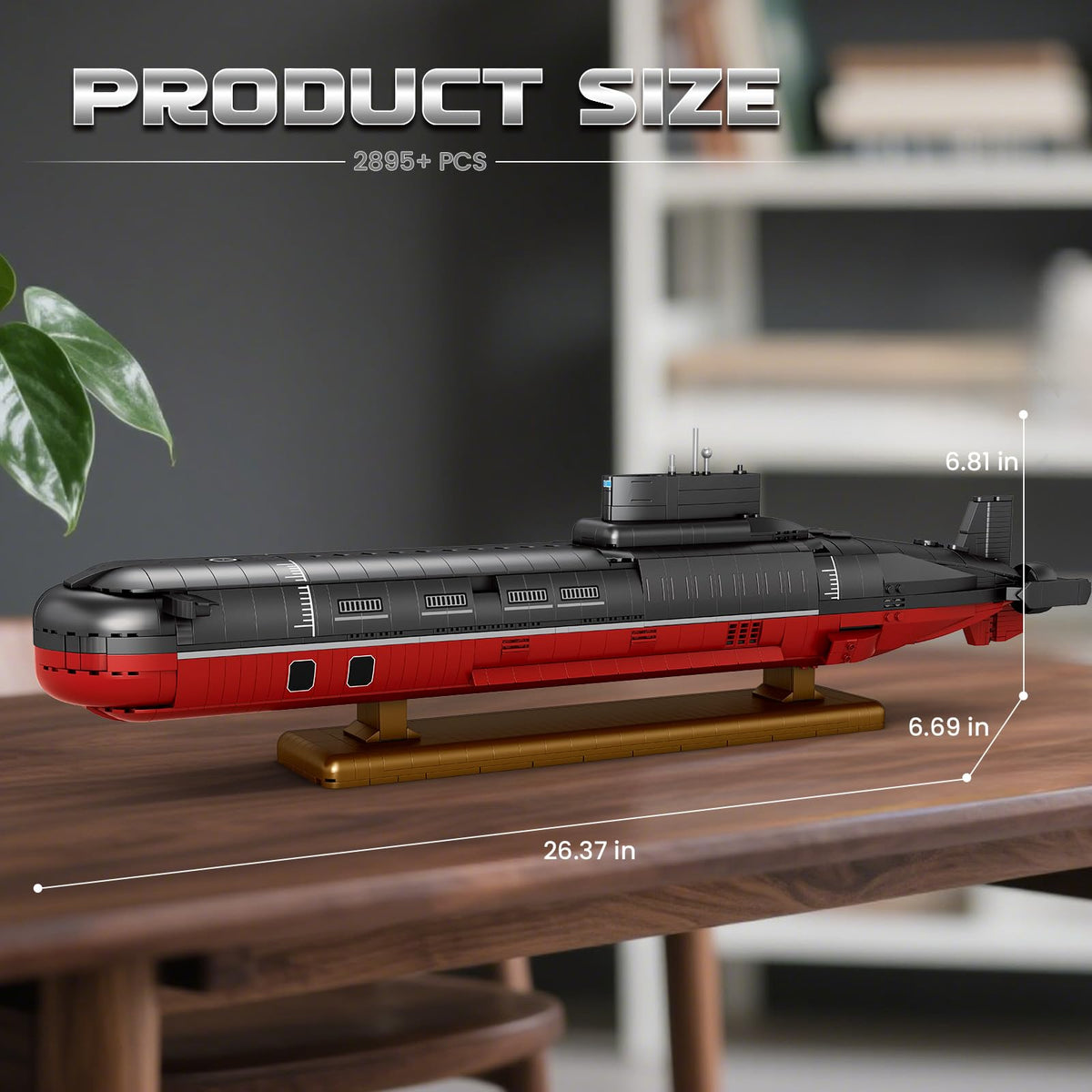 Nuclear Submarine Building Set Q80895