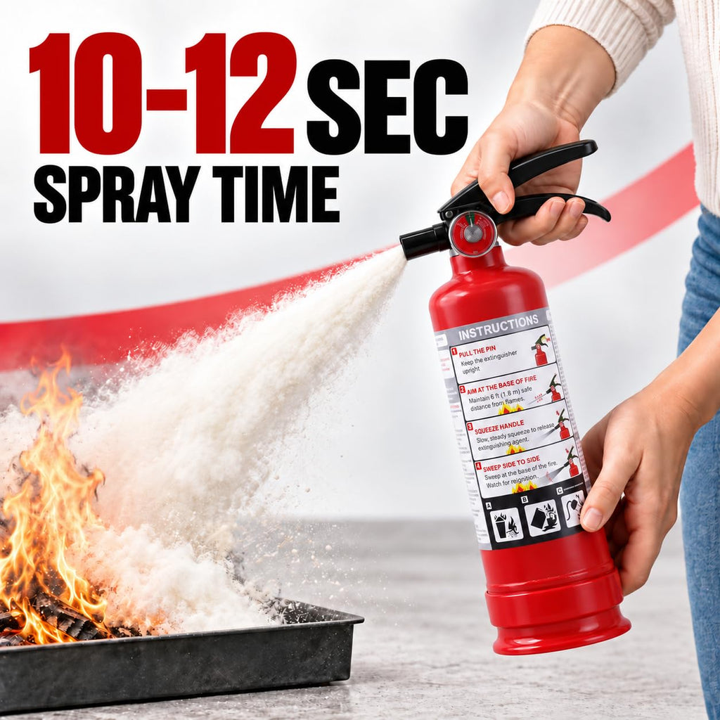 2.5 lb ABC Dry Chemical Fire Extinguishers 2-Pack Y4934