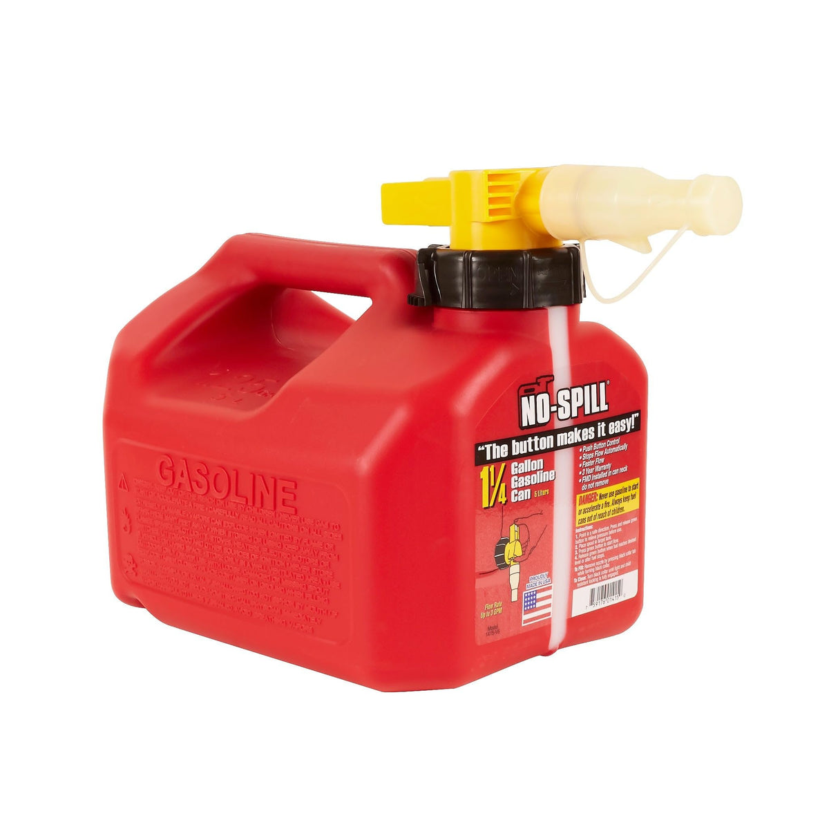 1.25 Gallon Gasoline Gas Can Q173