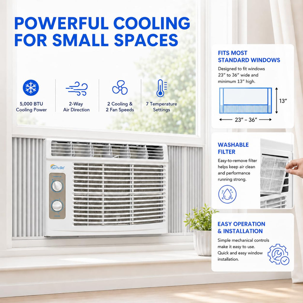 Window Air Conditioner 6000 BTU L280239