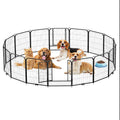 32'' 16 Panels Heavy Duty Metal Dog Playpen P909519