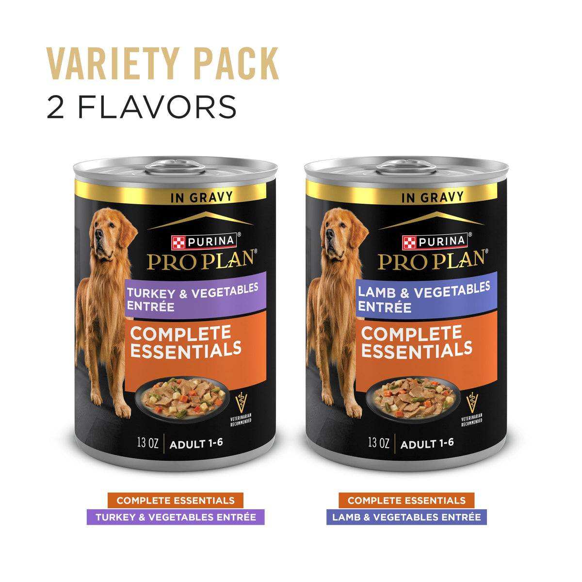 Wet Dog Food Variety Pack 13 oz F701170