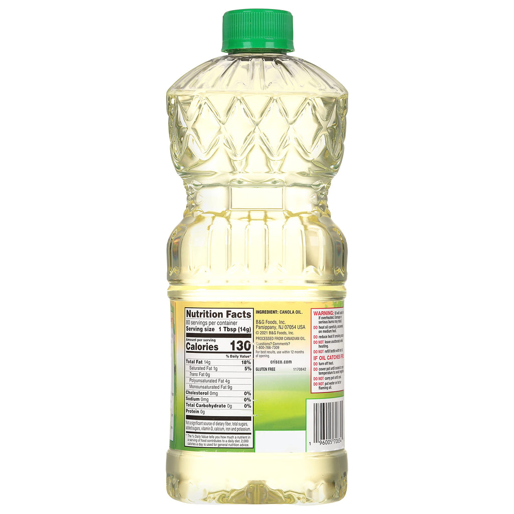 Canola Oil 40 Fluid Ounce Pack of 2 F50240