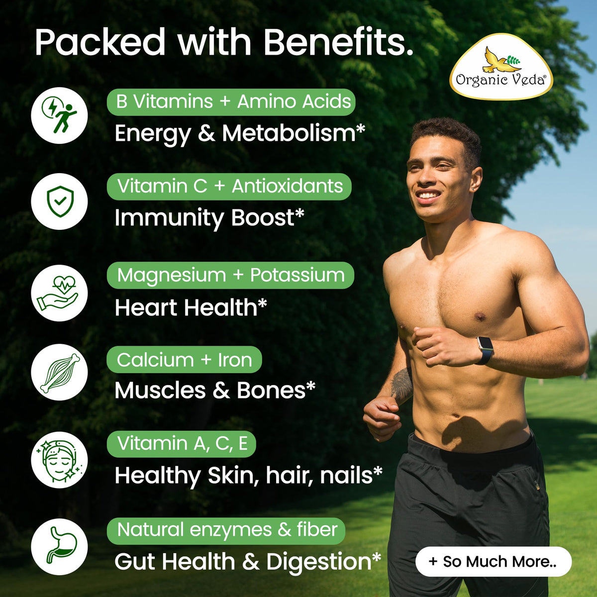 1000mg Organic Moringa Capsule 120 Vegan Capsule B567