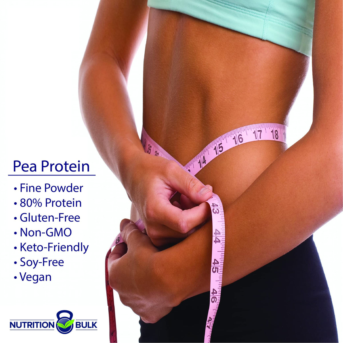 Unflavored Pea Protein Powder 1 lb W689661
