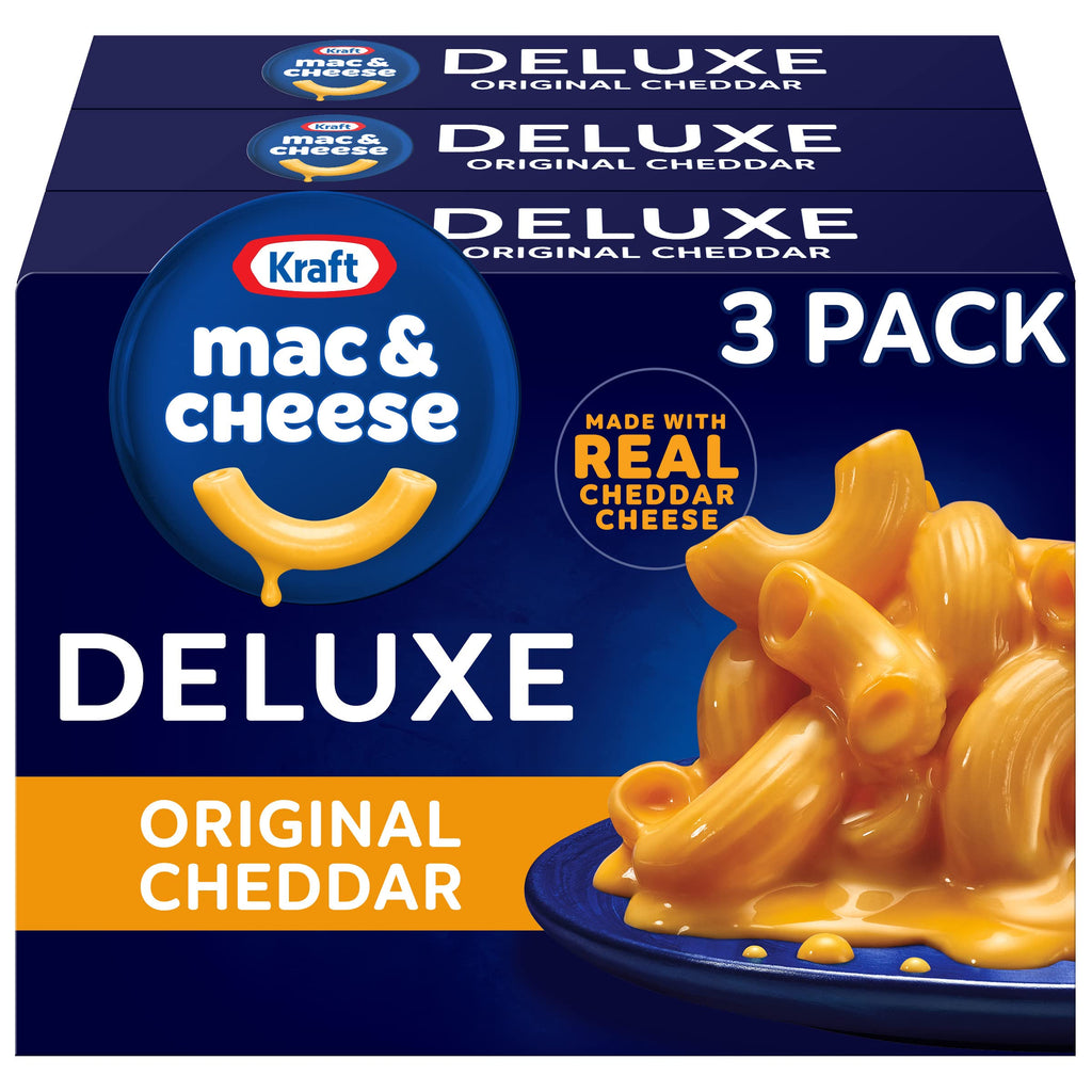 Mac and Cheese Dinner 3 Boxes Original Cheddar 14 oz X69035