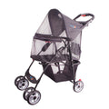 4 Wheels Pet Stroller with Storage Basket P22511