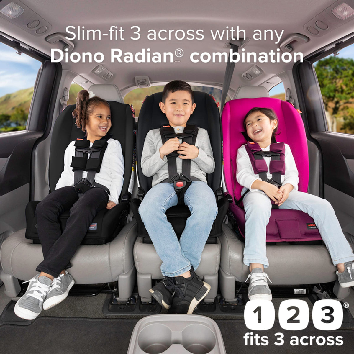 Convertible Car Seat and 2 Pack Booster Seats O59770