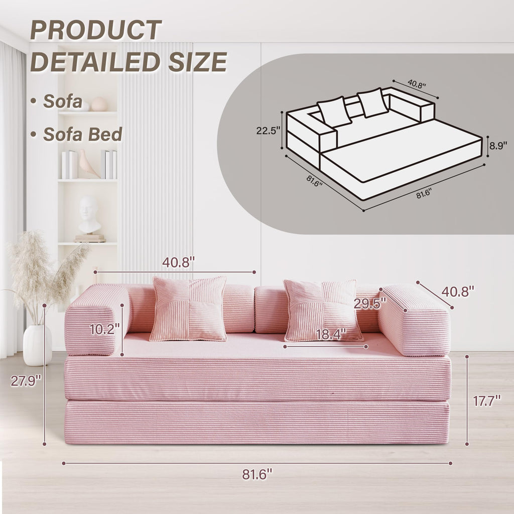 Foldable Sofa Bed U96749
