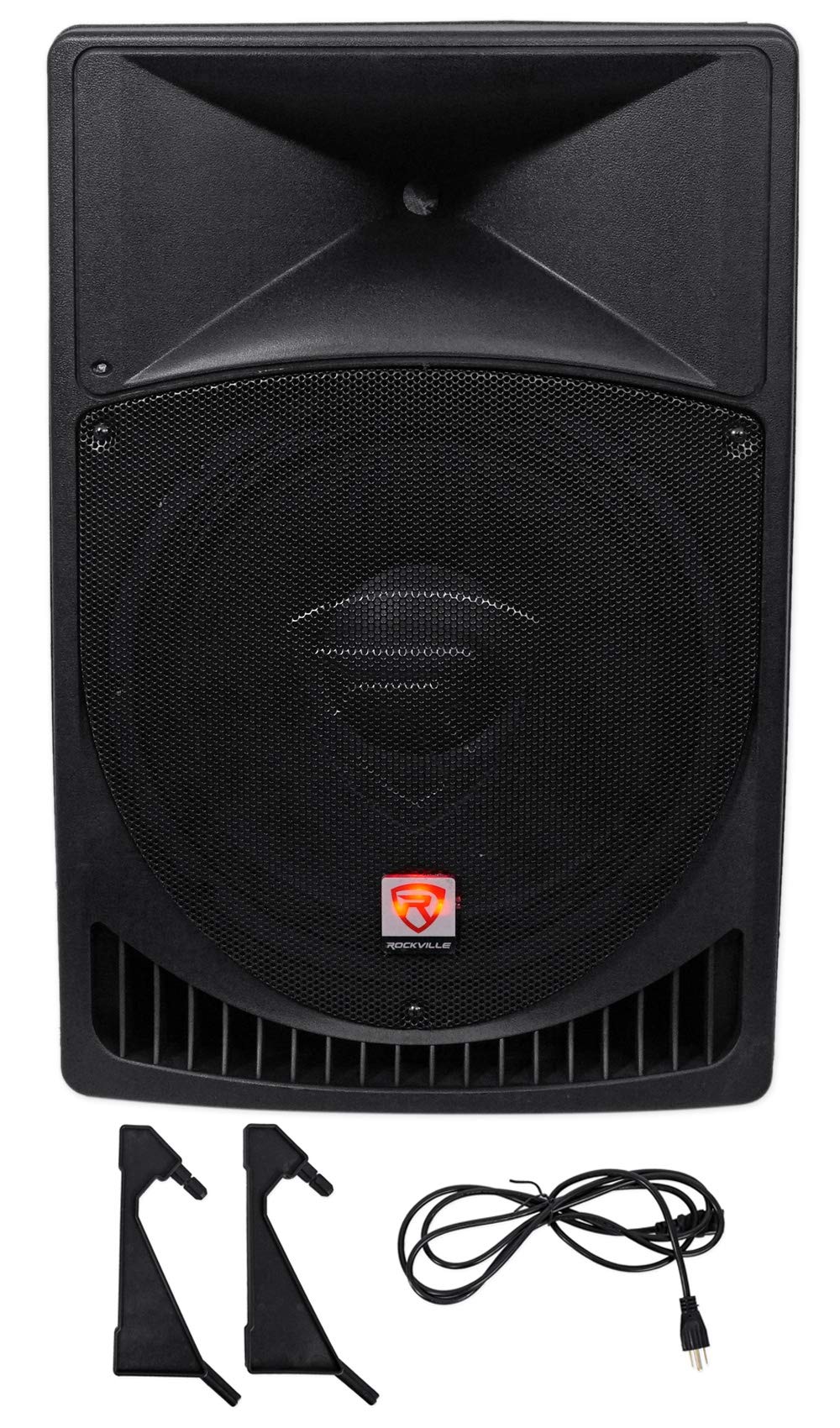 15" 1000W PA Speaker 2-Pack with Mics J72050