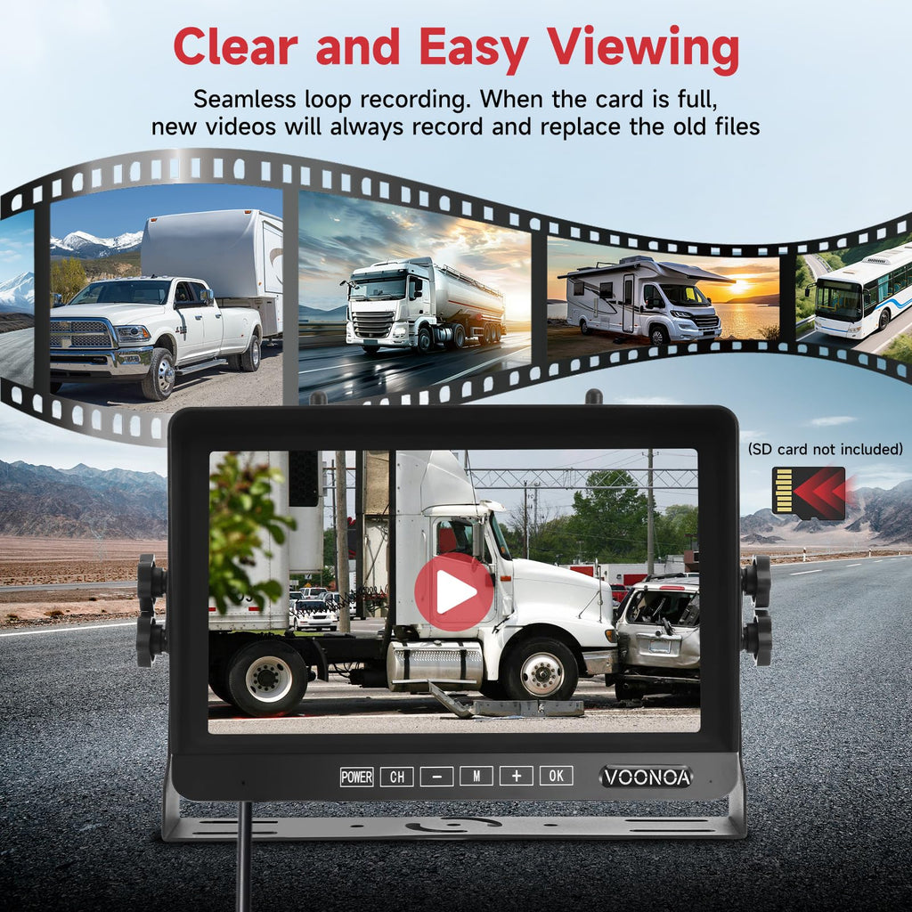 Wireless RV Backup Camera System V527
