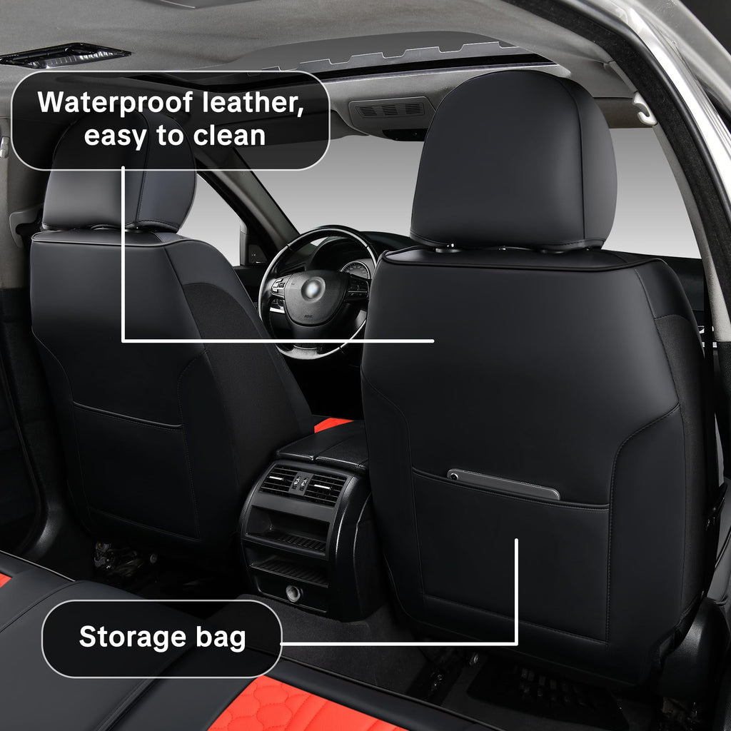 Universal Car Seat Covers Full Set 5 Seats A8012
