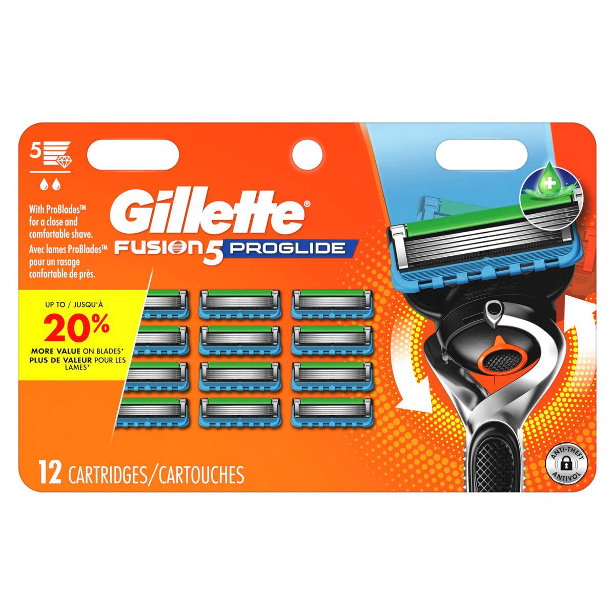 Razor with 12 Blade Refills M768