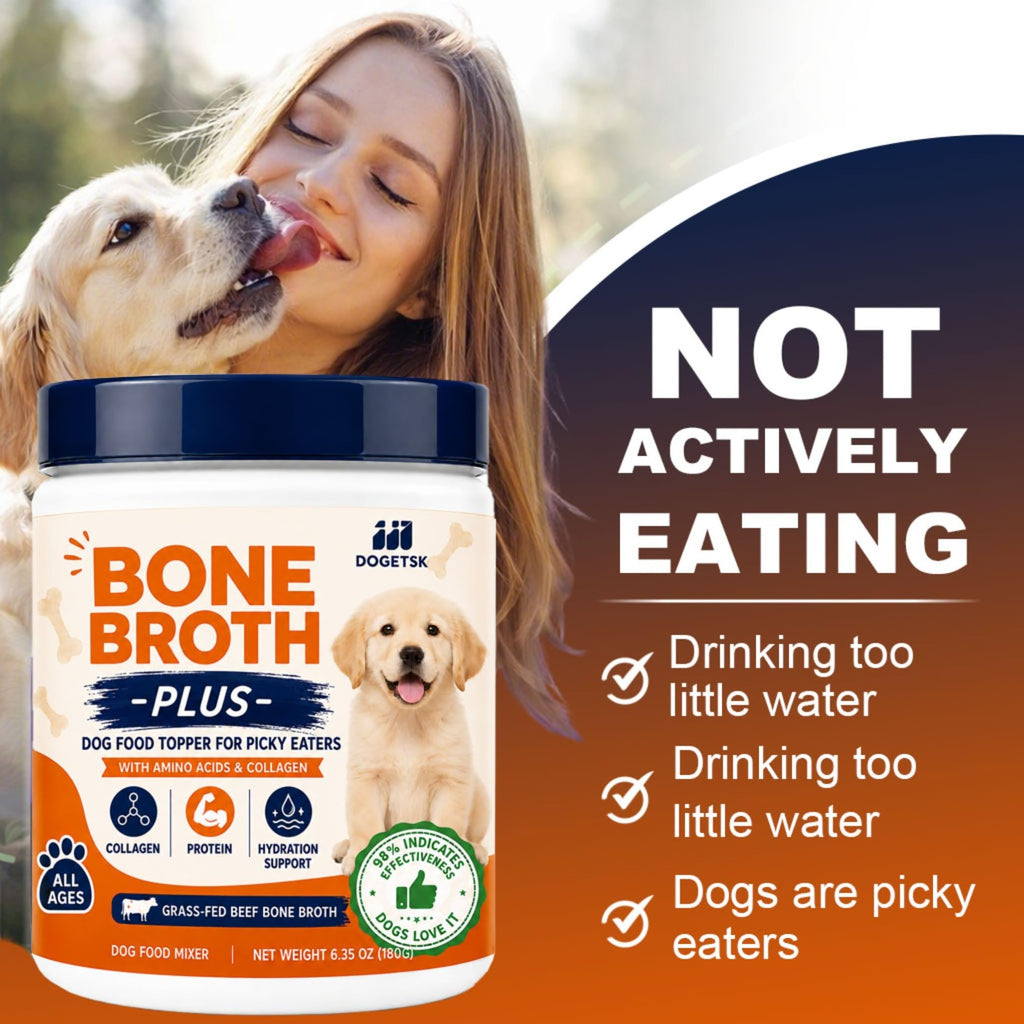 Beef Bone Soup Dog Supplement with Collagen and Protein Z198857