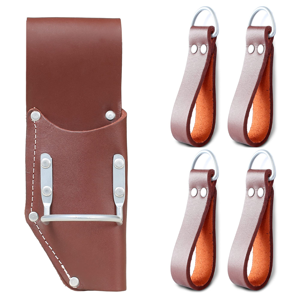 Leather Tool Belt with 27 Pockets K471517