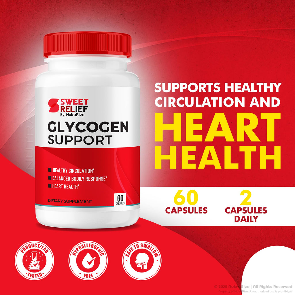 Sweet Relief Glycogen Support Capsules 180 Capsules D51956