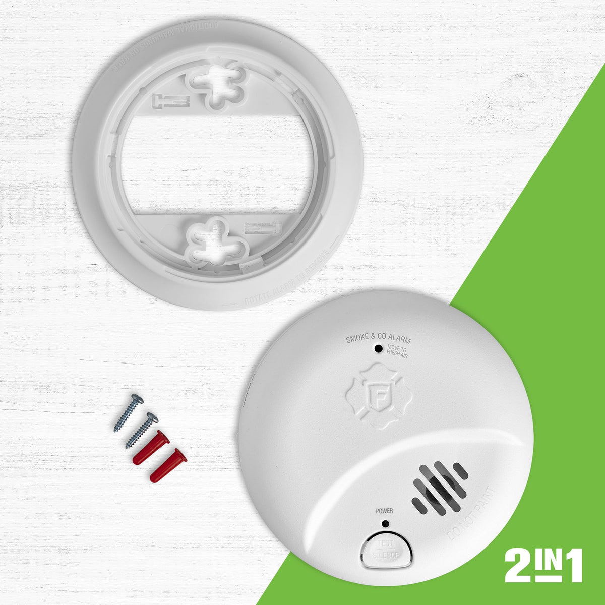 10-Year Battery Combination Smoke & Carbon Monoxide Alarm W867279