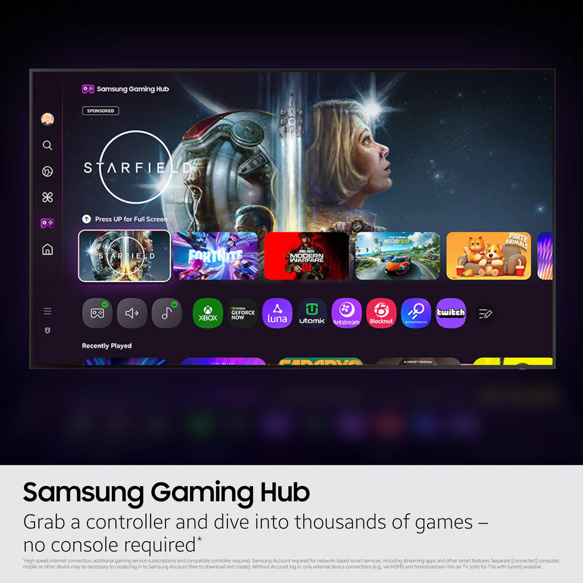 75-Inch 4K Mini LED Smart TV U2799