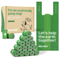 Dog Poop Bags with Handles, Large Size, 240 Bags, Unscented O718981