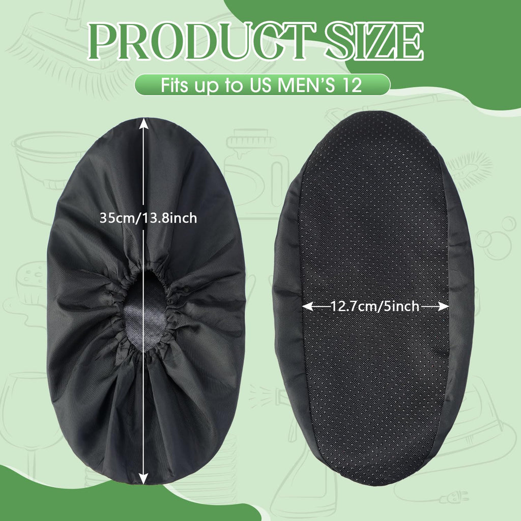 8 Pairs Reusable Waterproof Non Slip Shoe Covers X-Large W99385