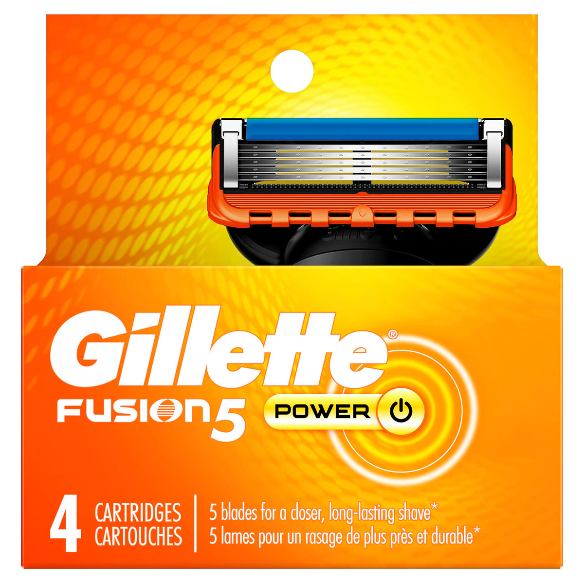 Razor Blade Refills, 4 Count L766441
