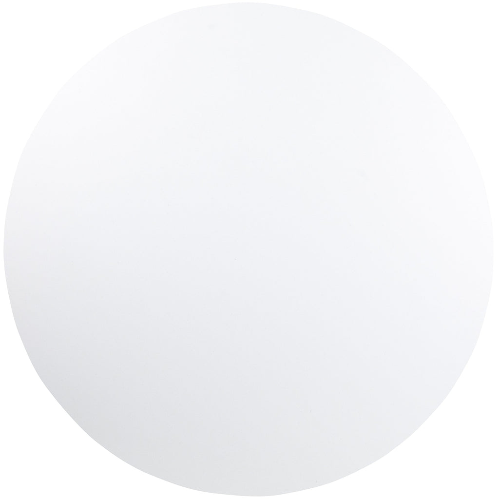 6-Foot Round Granite White Plastic Folding Table G36700