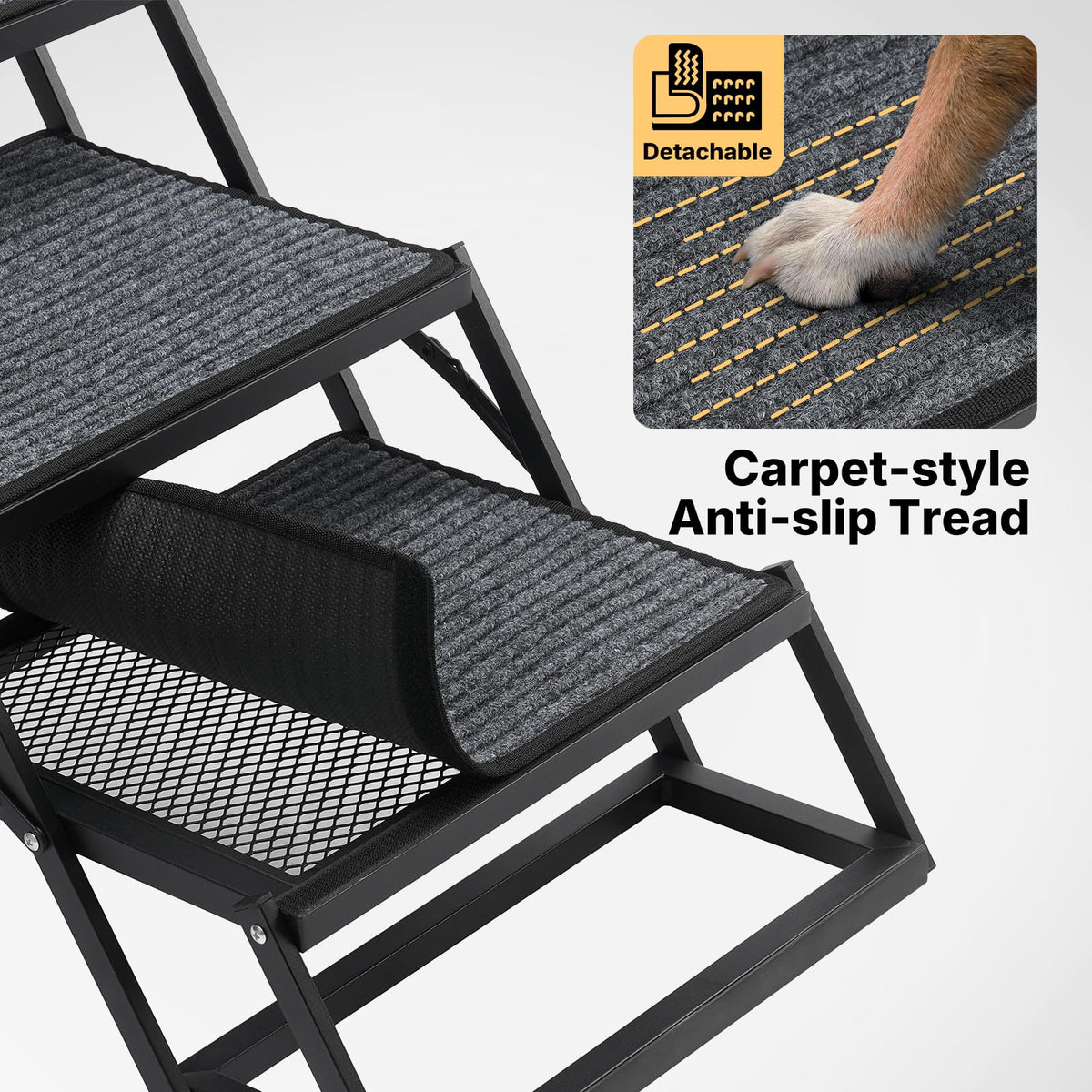 Foldable Dog Steps 17" W B661399