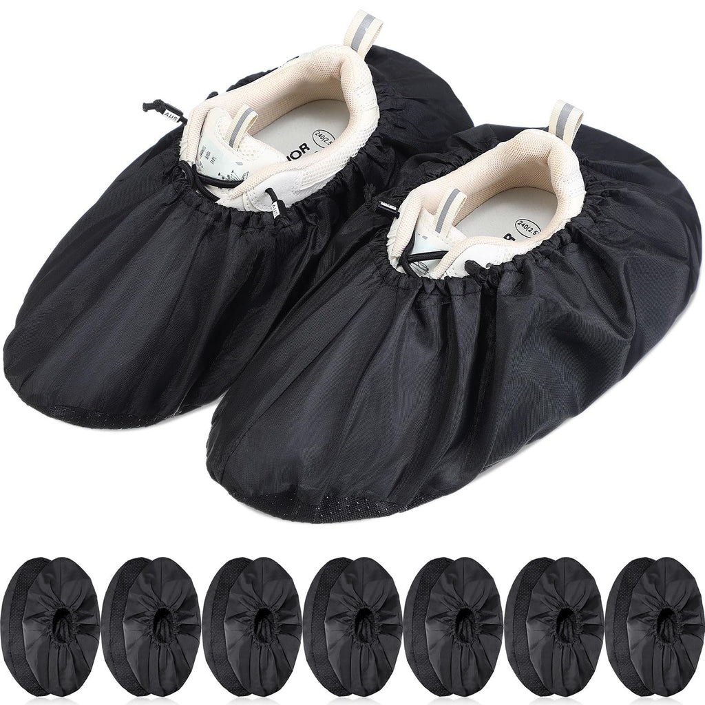8 Pairs Reusable Waterproof Non Slip Shoe Covers X-Large W99385