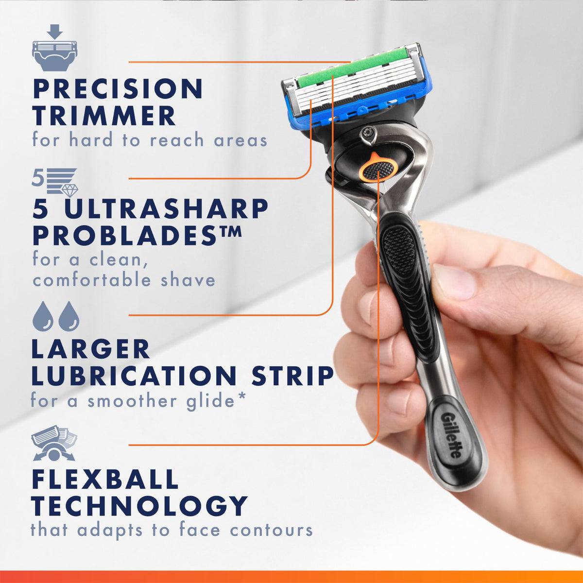 Razor with 12 Blade Refills M768